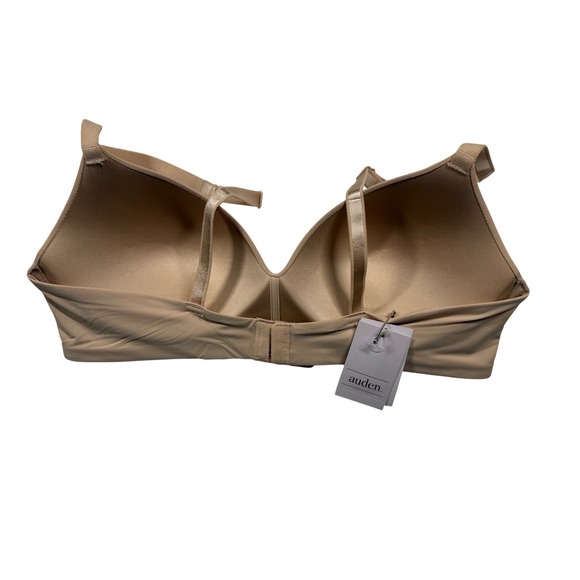 Auden Smooth Lightly Lined Wirefree Bra Beige 36B All day Comfort NEW - Picture 8 of 9